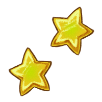 Citrine Star Earrings