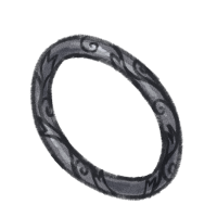Engraved Iron Ring